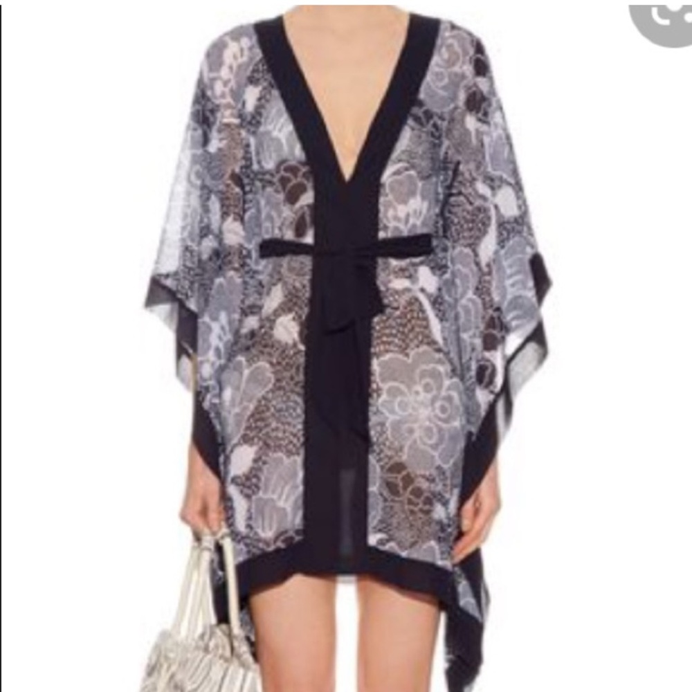 DVF swim cover-up